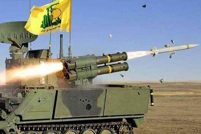 تصاویری از حملات شدید حزب‌الله با ٢٠٠ موشک و ٢٠ پهپاد به اسرائیل
