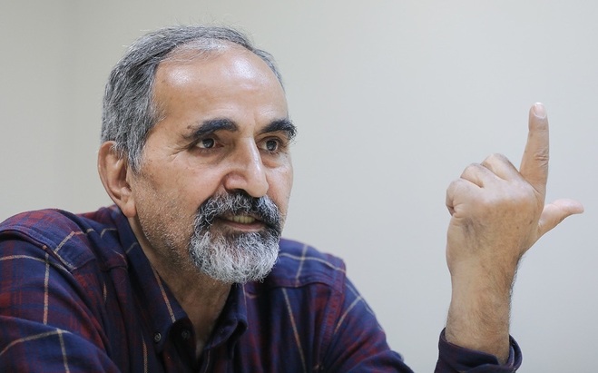 فیلم توفان آزاد ارمکی در آنتن زنده تلویزیون: چرا انقدر روحانی تولید می‌کنید | بابا ول کنید!