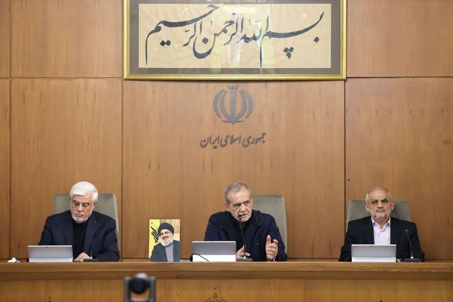 پزشکیان در جلسه هیئت دولت: جنایات اسرائیل بدون پاسخ نخواهد ماند | رسانه‌های غربی کوچکترین اتفاقات ایران را بزرگنمایی می‌کنند الان خوابند؟