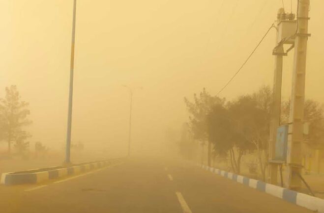 هشدار هواشناسی برای طوفان گردوغبار و باد شدید در یک استان
