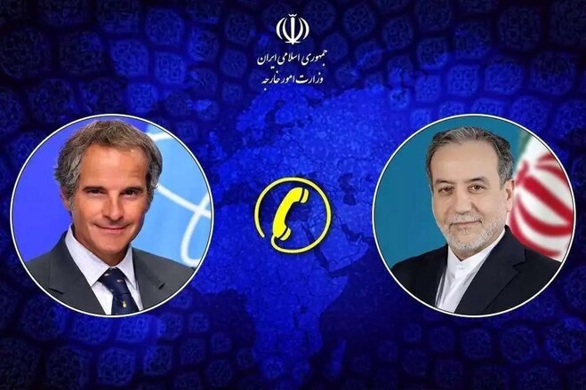 هشدار تلفنی عراقچی به گروسی: به اروپایی‌ها واکنش مقتضی نشان می‌دهیم