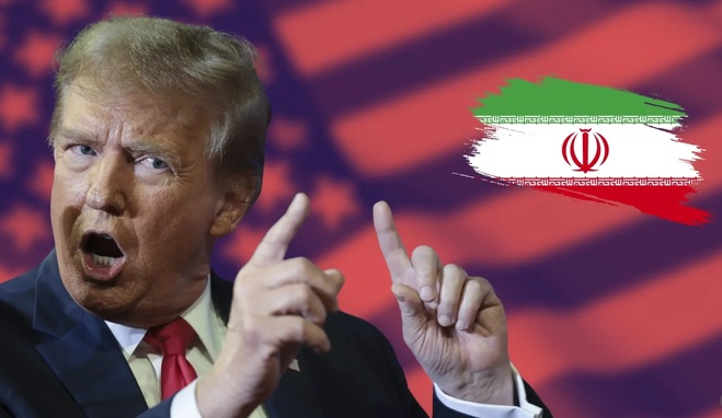 عکسی از واکنش مکتوب تند ترامپ به گزارشی درباره ایران