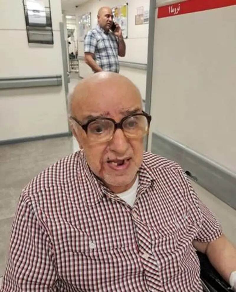 حمله و ضرب و شتم استاد ۸۰ ساله دانشگاه تهران در جماران | عکس حمله و ضرب و شتم استاد ۸۰ ساله دانشگاه تهران در جماران | عکس