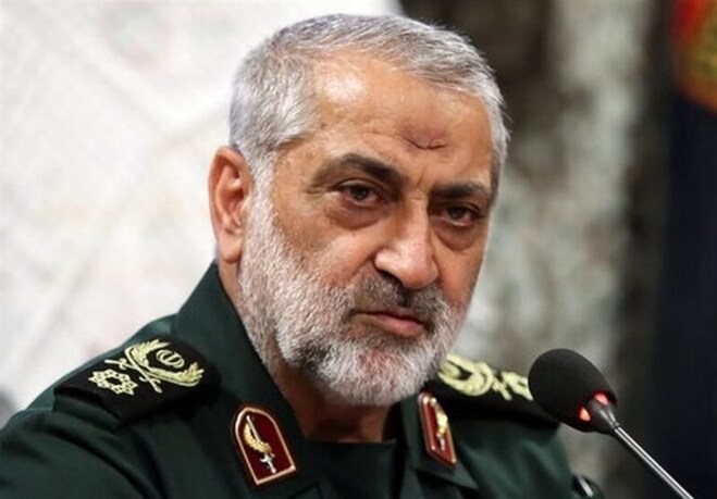 تهدید آمریکا توسط سردار شکارچی: پای شما هم به این میدان کشیده می‌شود | گردن متجاوز را می‌شکنیم