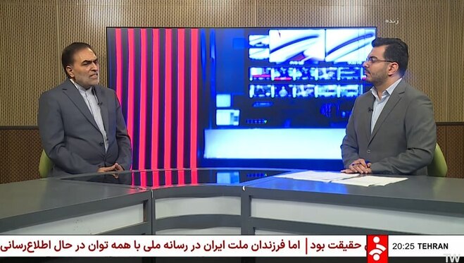 تصویری از وضعیت استودیوی پخش زنده‌ تازه صداوسیما