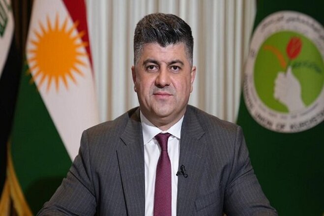 تصاویر لحظه بازداشت «شیخ جنگی» کردستان عراق پس از جنگ شهری