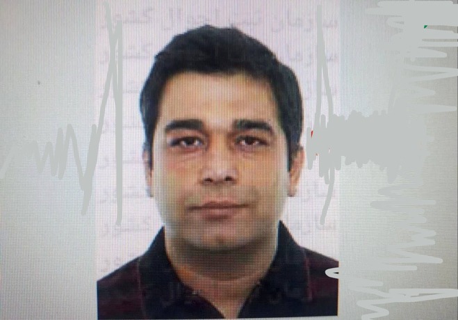 عکسی از بهمن چوبی‌اصل پیش از مواجهه با طناب دار