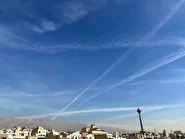 داغ شدن گسترش خطوط عجیب در آسمان ایران؛ تئوری توطئه جدید یا واقعیت؟