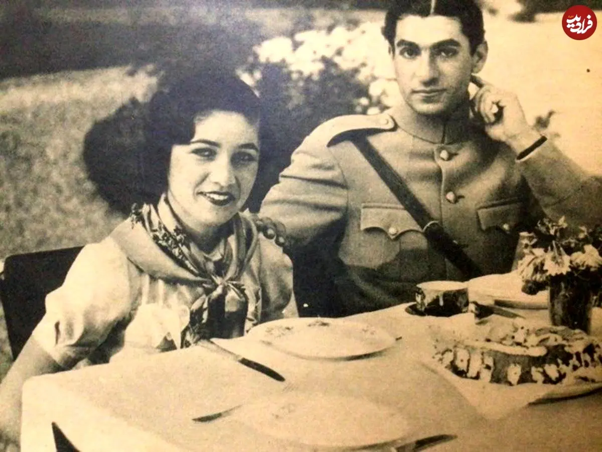 عکس مشترک محمدرضا پهلوی و فوزیه در دیت اول آشنایی‌شان!
