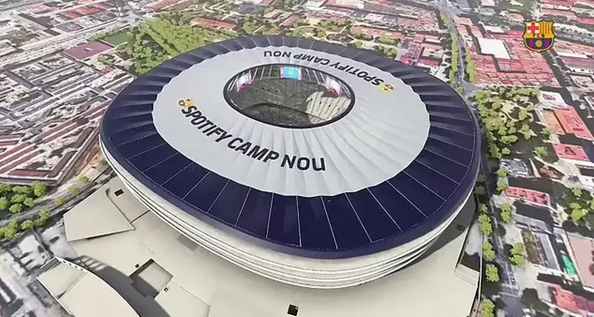 فیلم کامل جملات تلخ طراح ایرانی ورزشگاه جدید نیوکمپ بارسلونا