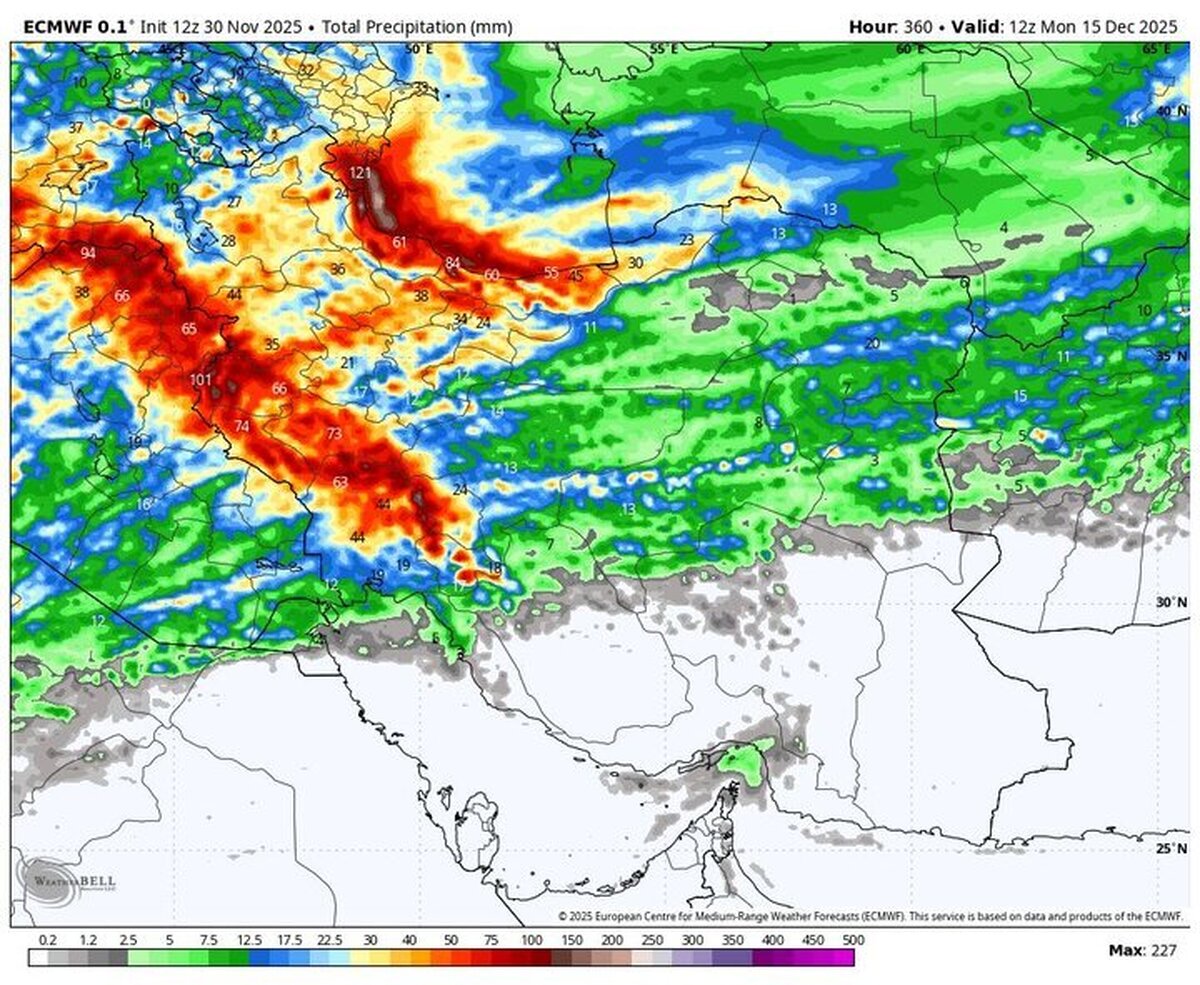 وضعیت هوای فردا در تهران و سایر نقاط کشور؛ برف و باران در راهند؟