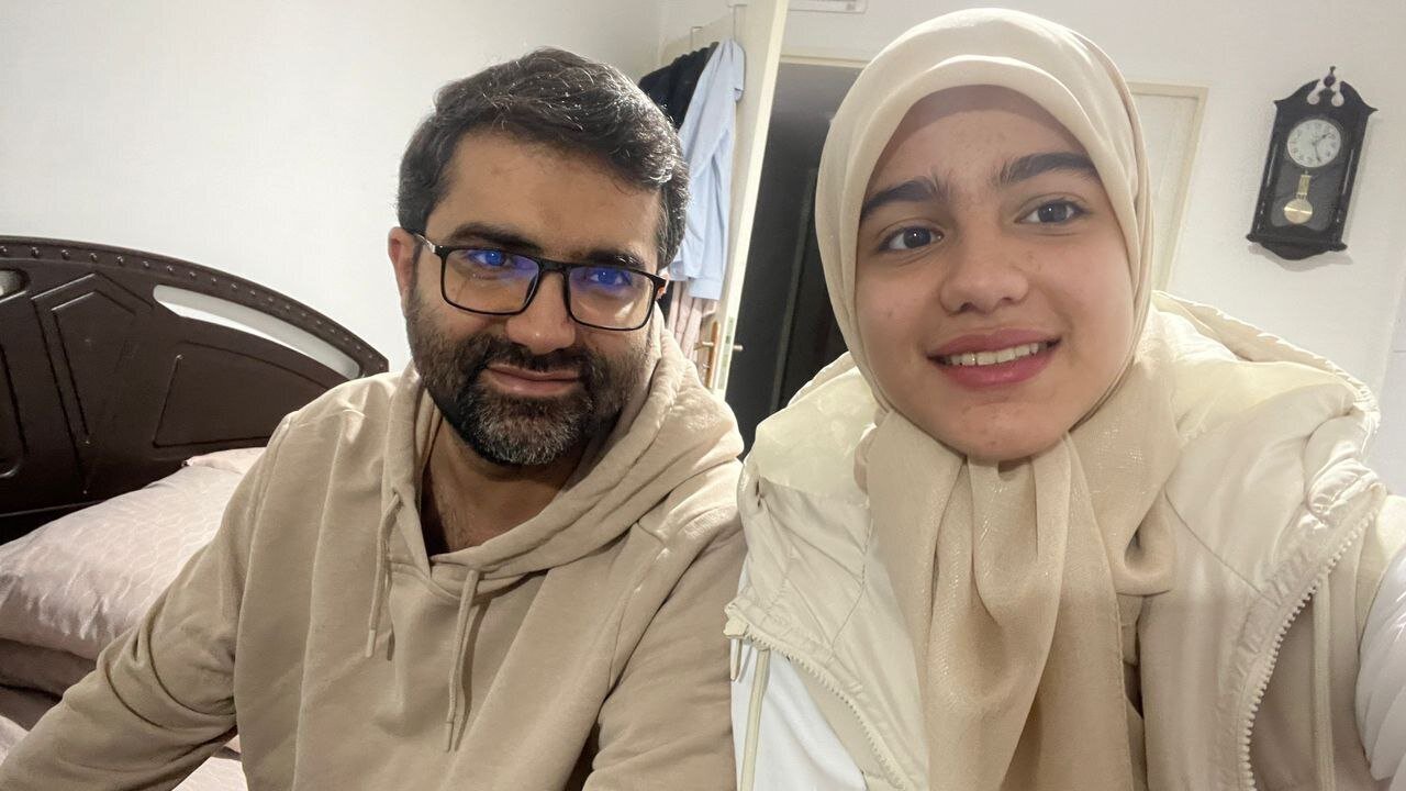 عکسی از دختر فوت شده سقاب اصفهانی در تصادف مرگبار