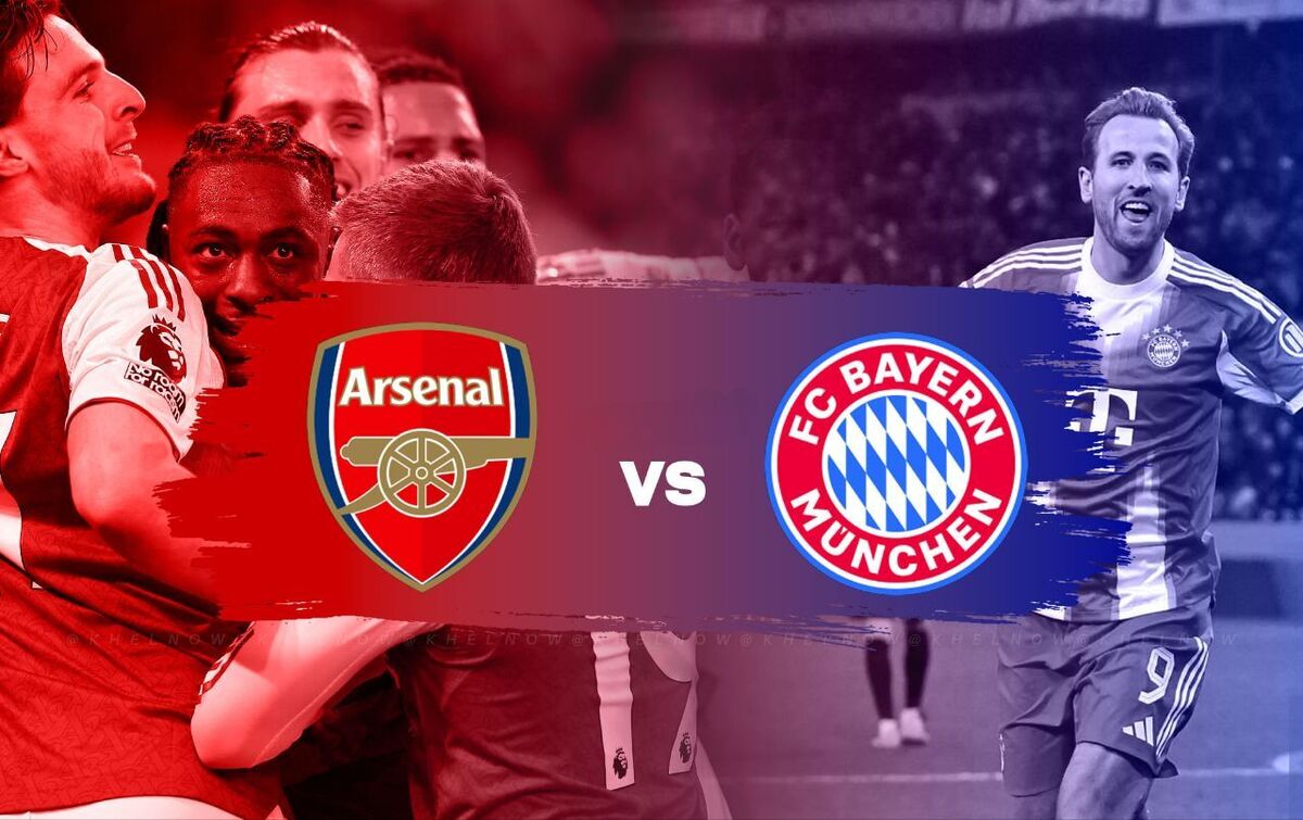 ترکیب رسمی آرسنال مقابل بایرن مونیخ +لینک پخش زنده